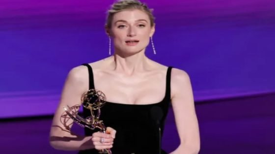 شاهد لحظة فوز إليزابيث ديبيكي بجائزة أفضل ممثلة مساعدة في حفل «Emmys» صدى الخبر