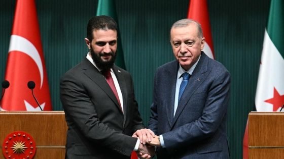 أردوغان يشيد بالتزام سلطات سوريا الانتقالية في مكافحة الإرهاب خلال لقائه الشرع في أنقرة “صدى الخبر”