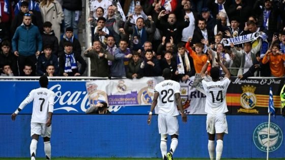 الدوري الإسباني: طرد مبابي لا يمنع ريال مدريد من حصد ثلاث نقاط ثمينة أمام ألافيس “صدى الخبر”