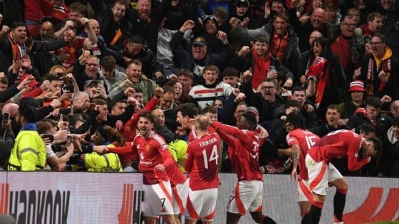 مانشستر يونايتد ينتزع بطاقة نصف نهائي يوروبا ليغ من ليون في مواجهة درامية “صدى الخبر”