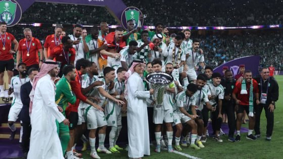 الأهلي السعودي يتوج بلقب دوري أبطال آسيا للنخبة لأول مرة في تاريخه “صدى الخبر”