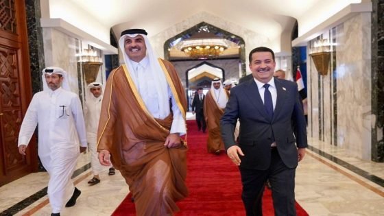 أمير قطر يصل إلى بغداد للمشاركة في القمة العربية الـ34 “صدى الخبر”