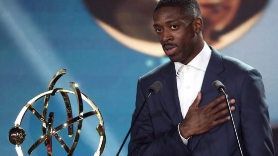 ديمبيليه يحصد جائزة أفضل لاعب في الدوري الفرنسي وإنريكي أفضل مدرب “صدى الخبر”