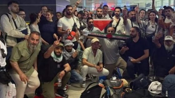 ترحيل عشرات الأجانب المشاركين في المسيرة العالمية لغزة من مصر “صدى الخبر”