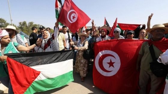 قافلة الصمود تكسر القيود: من تونس إلى غزة عبر الحدود والنار “صدى الخبر”