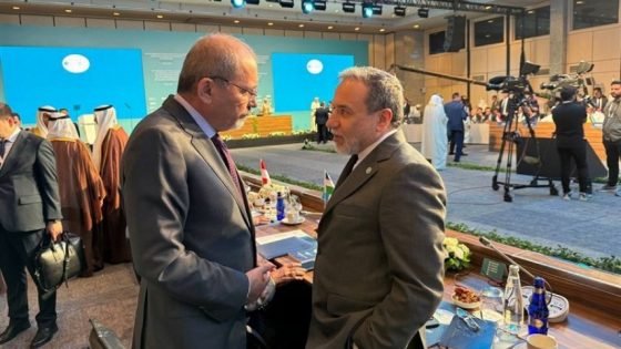 وزير الخارجية الإيراني يلتقي نظرائه الأردني والعراقي والمصري في إسطنبول “صدى الخبر”
