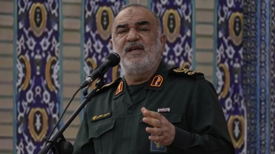 من هو حسين سلامي قائد الحرس الثوري الإيراني الذي قتل في ضربة إسرائيلية على إيران؟ “صدى الخبر”