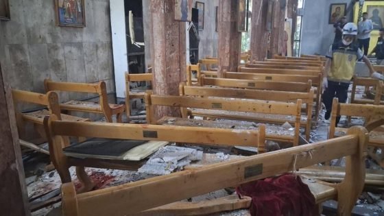 سوريا: 15 قتيلا على الأقل في هجوم انتحاري داخل كنيسة في دمشق “صدى الخبر”