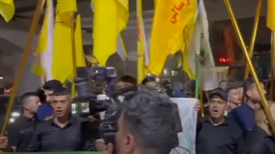 فيديو: عراقيون يتظاهرون في بغداد دعما لإيران وغضبا من إسرائيل والولايات المتحدة “صدى الخبر”