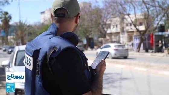 هذا ما حصل.. طلقة نارية من الجيش الإسرائيلي أثناء إعداد تقرير لفرانس24 في الضفة الغربية “صدى الخبر”