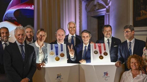الألعاب الأولمبية الشتوية 2026: إيطاليا تعرض الميداليات التي ستمنح للرياضيين “صدى الخبر”