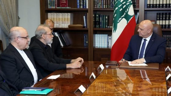 جوزاف عون يبلغ لاريجاني رفض لبنان أي تدخل خارجي في شؤونه “صدى الخبر”
