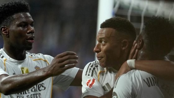 مبابي يسجل هدفين ويهدي ريال مدريد فوزه الثاني في الدوري الإسباني “صدى الخبر”