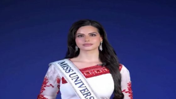نادين أيوب أول فلسطينية في تاريخ مسابقة “ملكة جمال الكون” “صدى الخبر”