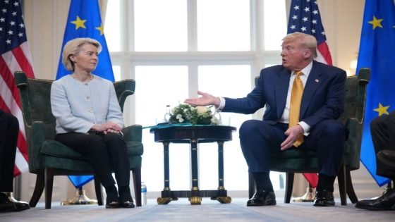 الاتحاد الأوروبي يعلق إجراءاته ضد الرسوم الأمريكية لمدة 6 أشهر “صدى الخبر”