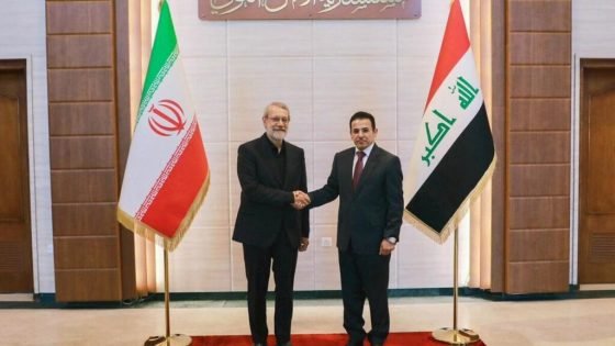لاريجاني يبرم اتفاقا أمنيا في بغداد قبيل زيارة رسمية إلى بيروت “صدى الخبر”
