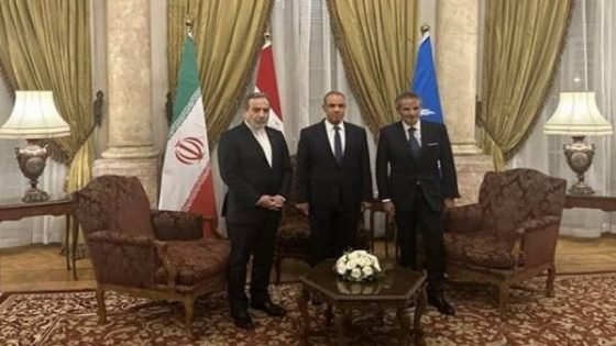 عراقجي یجتمع مع غروسي وعبدالعاطي في القاهرة “صدى الخبر”