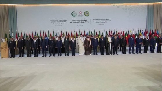 جميع أعضاء قمة الدوحة ضد العدوان الاسرائيلي علی قطر “صدى الخبر”