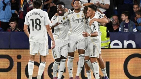 الدوري الإسباني: مبابي وفينيسيوس يقودان ريال مدريد لاكتساح ليفانتي والابتعاد في الصدارة “صدى الخبر”