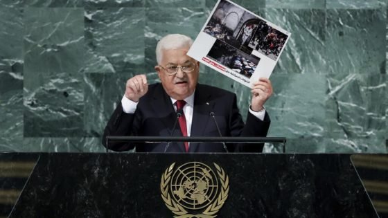 مباشر: الرئيس الفلسطيني محمود عباس يلقي كلمة عبر الفيديو أمام الجمعية العامة للأمم المتحدة “صدى الخبر”