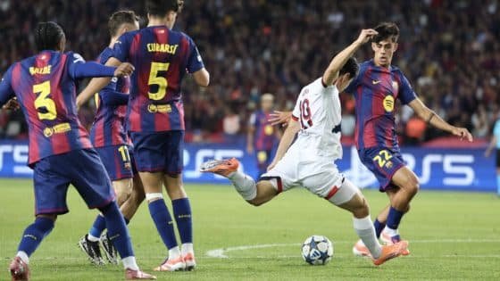 دوري أبطال أوروبا: باريس سان جرمان يفوز على برشلونة 2-1 “صدى الخبر”